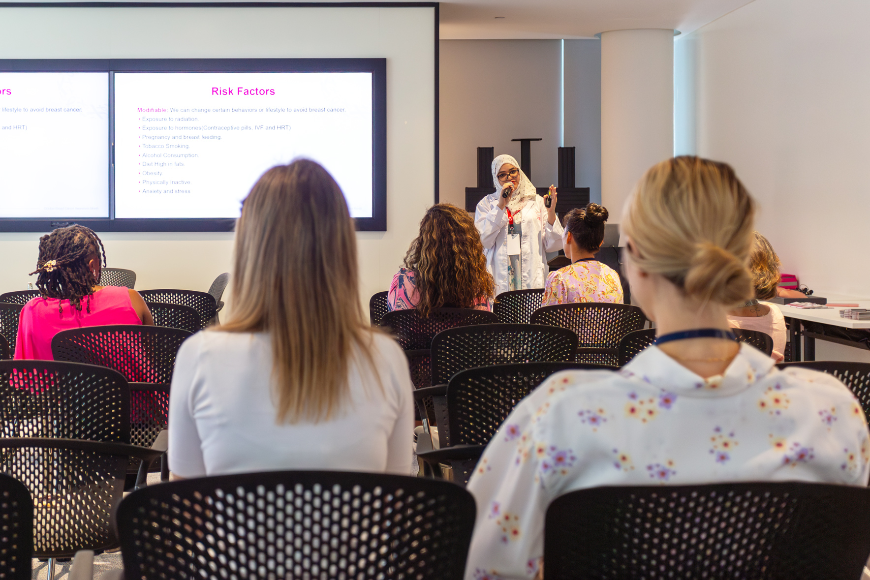 Pink Caravan Breast Cancer Awareness & Screening in Visa Dubai - FOCP